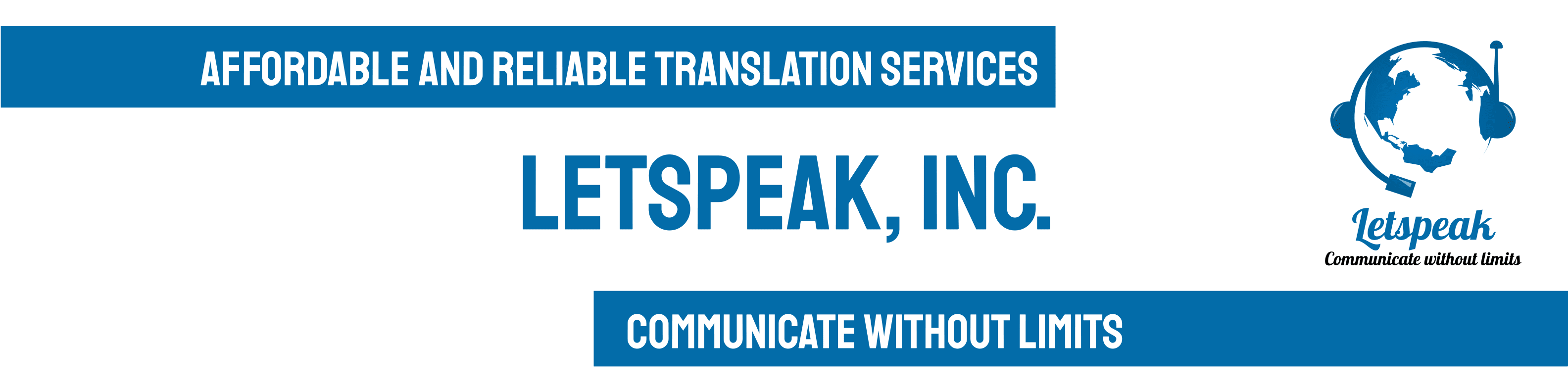 Letspeak Affordable and Reliable Translation Services